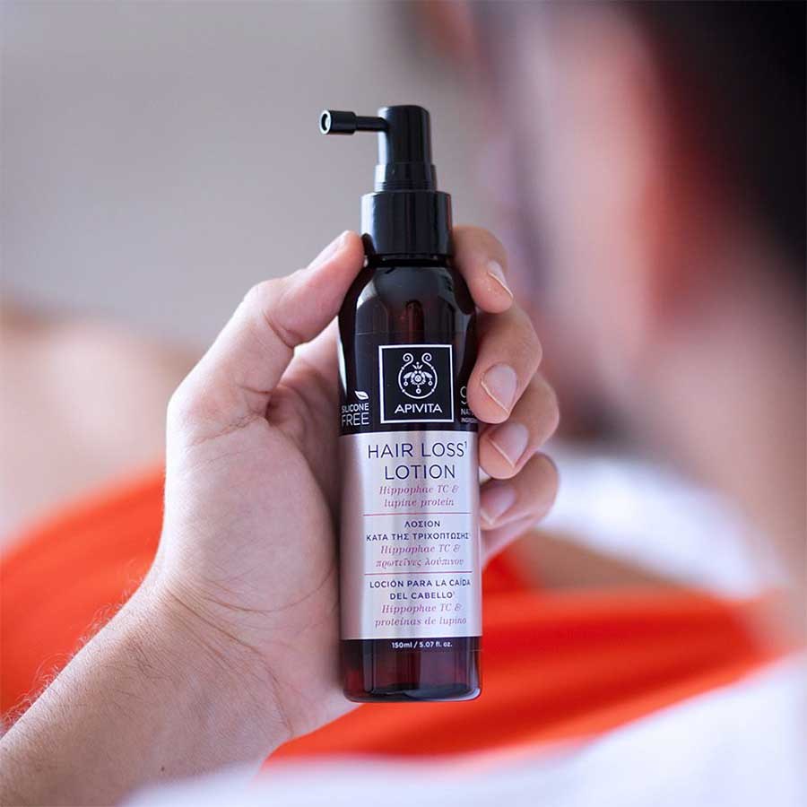 Apivita Hair Loss Lotion Hippophae TC & Πρωτεΐνες Λούπινου 150ml