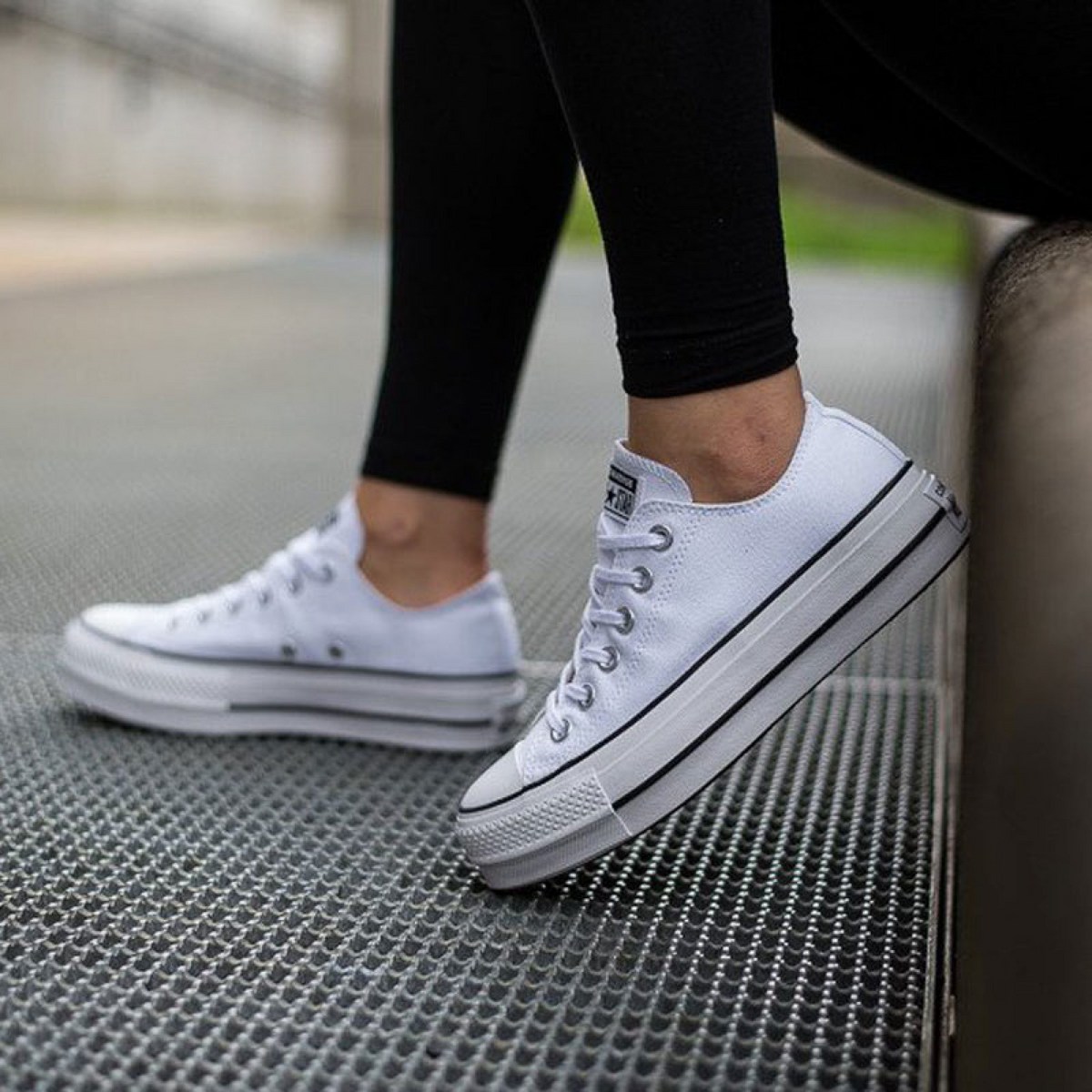 Sneakers CONVERSE - Ctas Lift Clean Ox 561680C White/Black/White - Sneakers  - Low shoes - Women's shoes | efootwear.eu