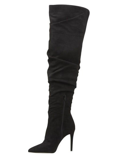 ...THE KNEE HIGH HEEL BOOTS ΜΠΟΤΑ ΠΑΝΩ ΑΠΟ ΤΟ ΓΟΝΑΤΟ...
