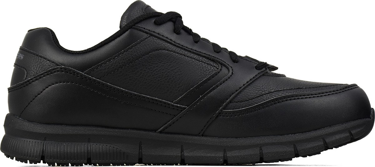 Skechers Work Relaxed Fit Nampa Wyola SR 77235BLK BestPrice.gr