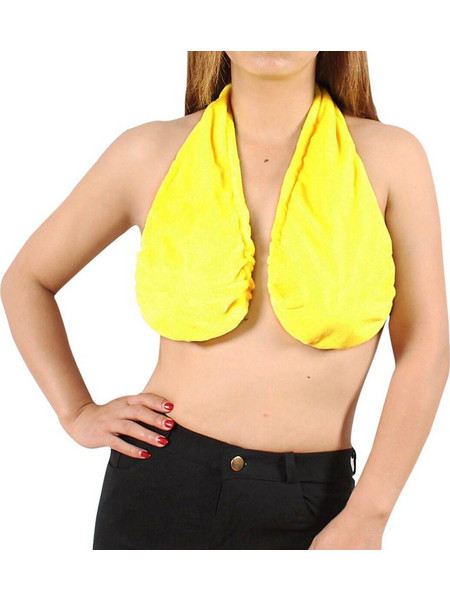 ...- πετσέτα που στηρίζεται στο στήθος- Κίτρινο GL...