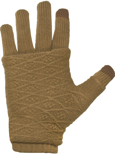 ...Winter Gloves 2in1 Striped and Fingerless Gloves...