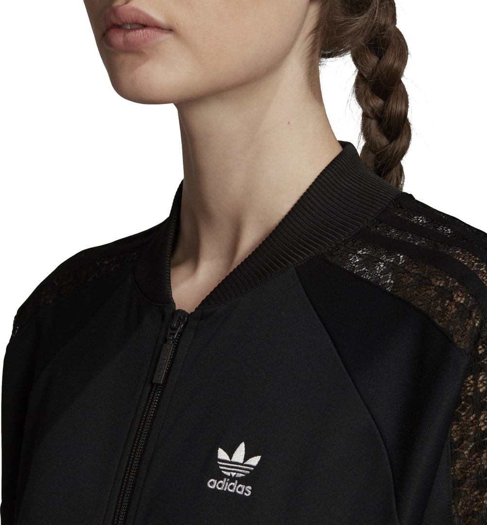 adidas lace track jacket