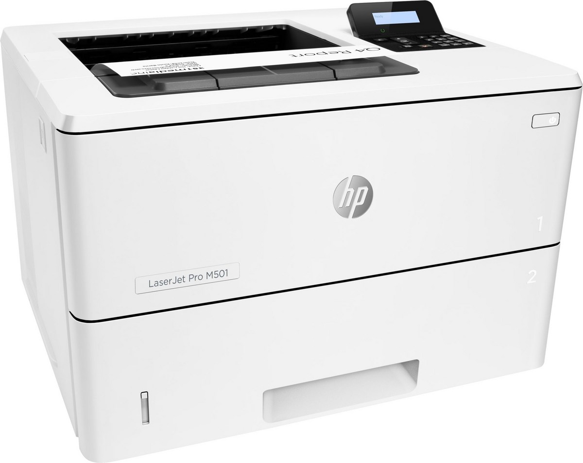 Hp m501dn не работает дуплекс