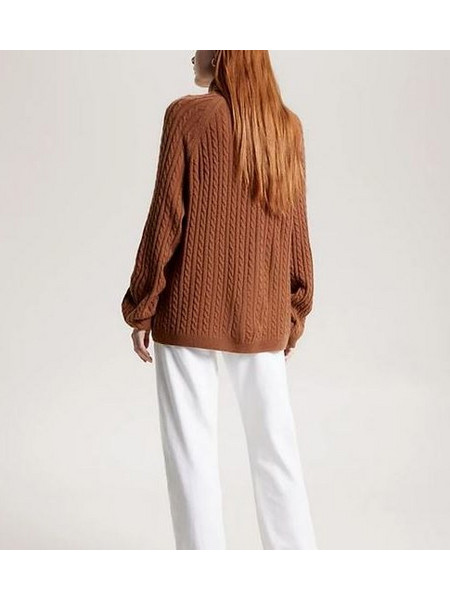 TOMMY HILFIGER WOMAN SOFT WOOL ROLL NECK RELAXED...