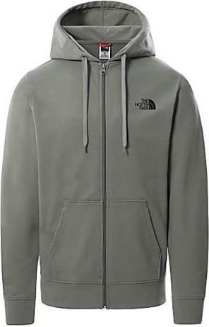 white north face zip up