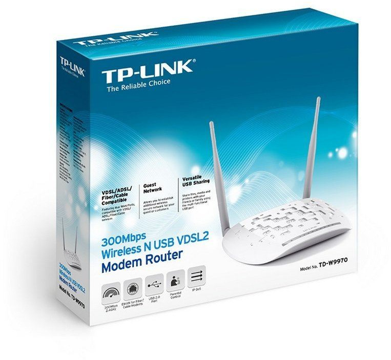 Tp link td w9970 настройка ростелеком