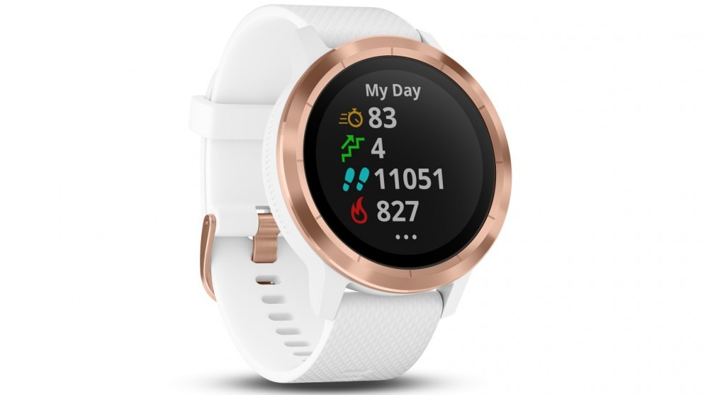 garmin vivoactive 3 white gold