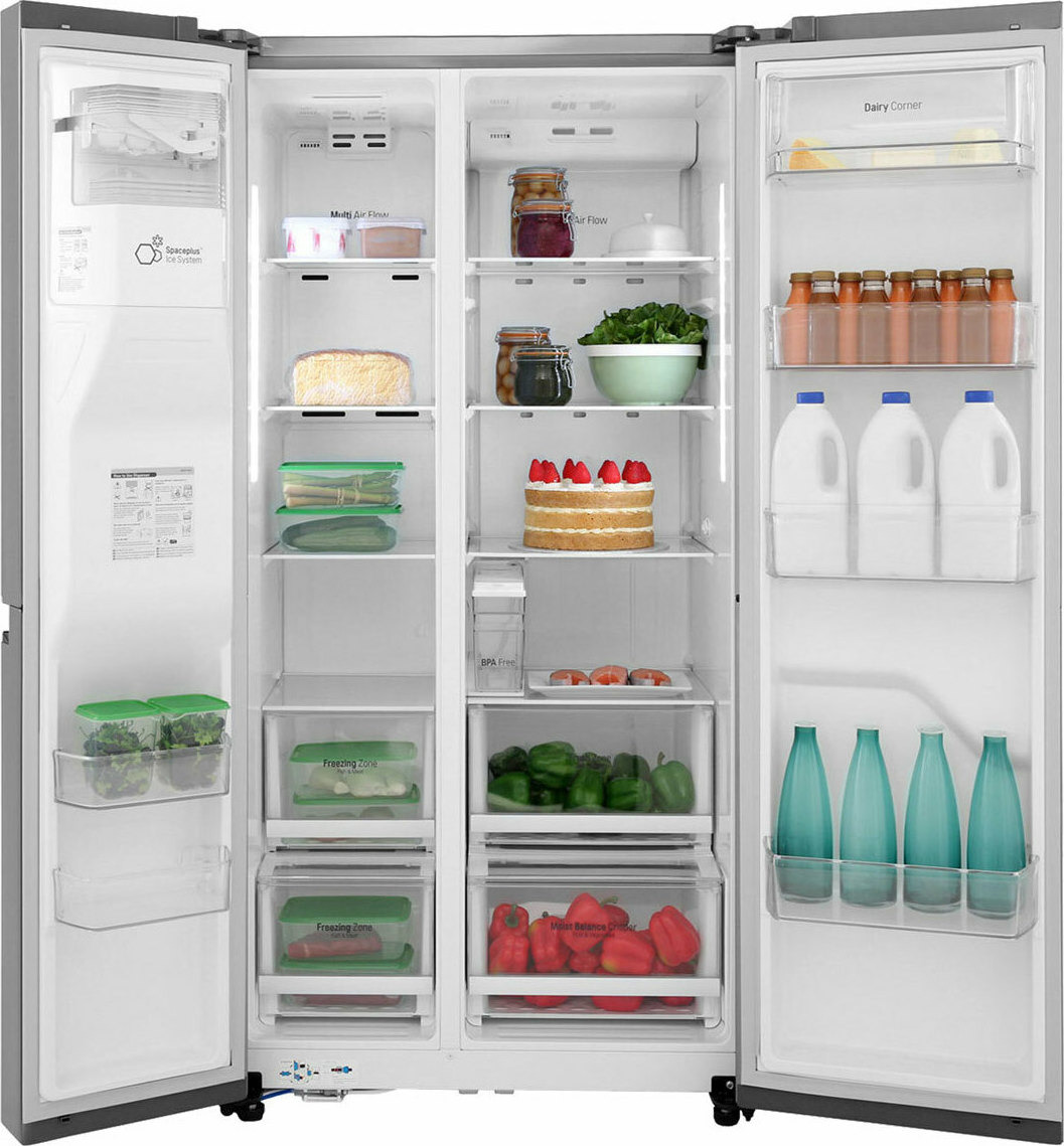 lg fridge freezer gsl761pzxv