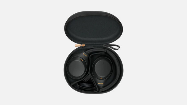 Sony WH-1000XM4 Wireless Ενσύρματα & Ασύρματα Bluetooth Ακουστικά Over Ear με Noise Canceling Μαύρα: Επαφή με τα δάχτυλα των χεριών