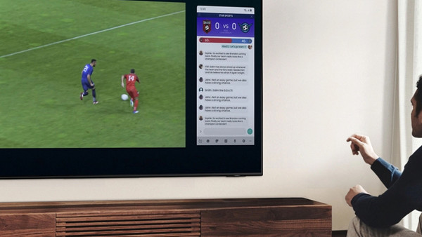 Samsung QE55QN700BT Smart Τηλεόραση 55" 8K UHD Neo QLED HDR: Multi View
