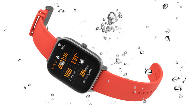 Amazfit GTS Orange: Κολύμβηση