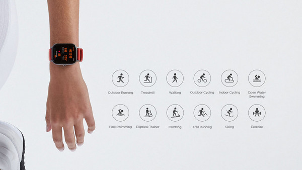 Amazfit GTS Orange: Αθλήματα