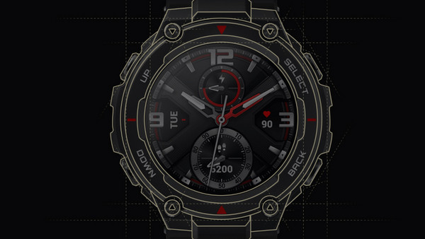 Amazfit T-Rex Army Green: Το φοράς παντού