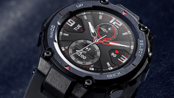 Amazfit T-Rex Army Green: Οπτικός αισθητήρας BioTracker PPG