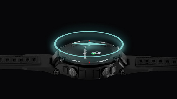 Amazfit T-Rex Army Green: Μπαταρία