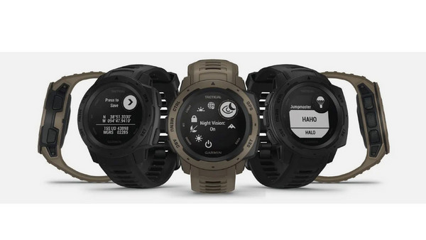 Garmin Instinct Graphite: Sports Apps & καρδιακοί παλμοί