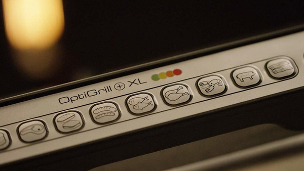 Tefal Optigrill+ XL GC722D16: Ηχητική ειδοποίηση & εύκολο καθάρισμα