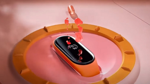 Xiaomi Smart Band 7 Black: Βελτιωμένη ανίχνευση οξυγόνου