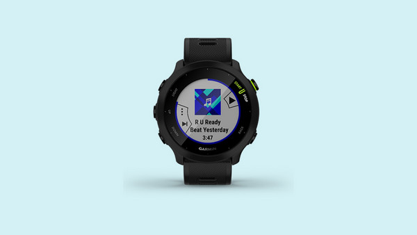 Garmin Forerunner 55 White: Smart ειδοποιήσεις & έλεγχος μουσικής