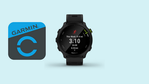 Garmin Forerunner 55 Black: Κατάστημα Connect IQ & συγχρονισμός με Garmin Connect