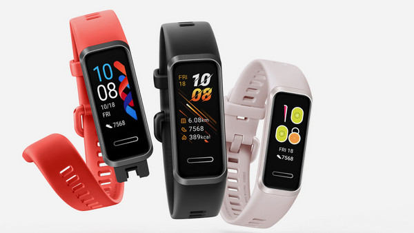 Huawei Band 4 Black: Οθόνη & αποχρώσεις
