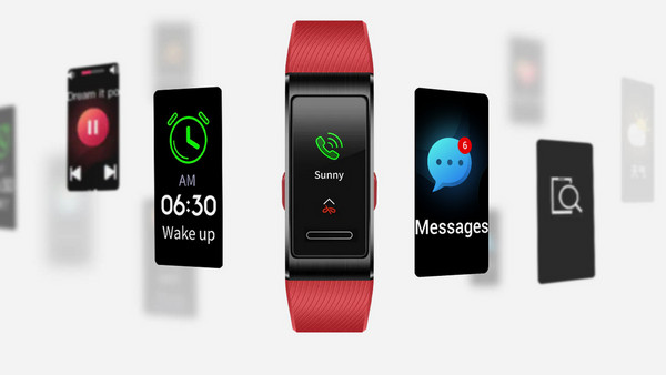 Huawei Band 4 Pro Black: Έλεγχος από τον καρπό σου