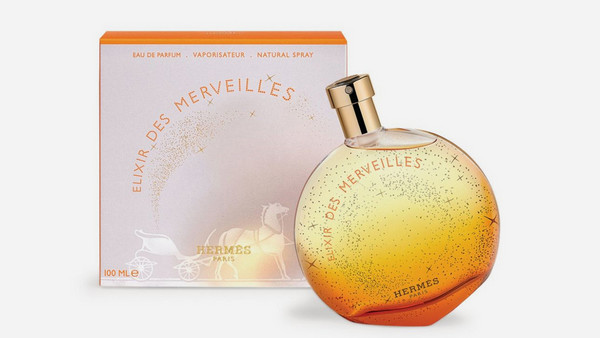 Hermes Elixir Des Merveilles Eau de Parfum 100ml: Στρογγυλό μεγεθυντικό μπουκάλι