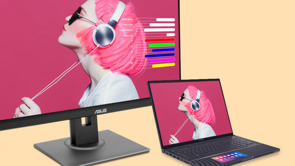 Asus ProArt PA278QV IPS Monitor 27" 2560x1440 QHD 75Hz 5ms: Ποικιλία συνδέσεων