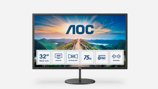 AOC V4 Q32V4 IPS Monitor 31.5" 2560x1440 QHD 75Hz 4ms: Ανάλυση QHD