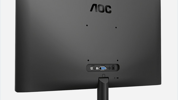 AOC 24B2XH IPS Monitor 23.8" 1920x1080 FHD 75Hz 4ms: Τύπος σύνδεσης & τοποθέτηση στον τοίχο