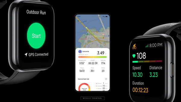 Realme Watch 2 Pro Black: Αισθητήρας GPS