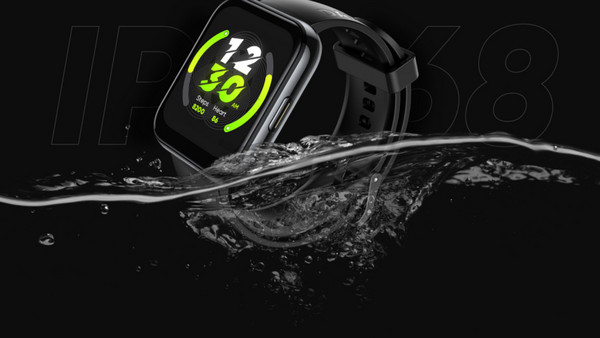 Realme Watch 2 Pro Black: Αδιάβροχο ρολόι