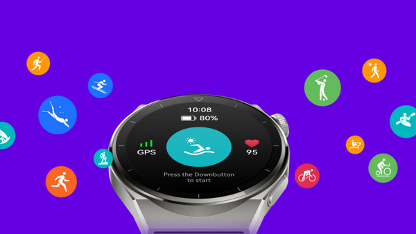 Huawei Watch GT 3 Pro Titanium 46mm Silver: Περιέχει πολλά προγράμματα προπόνησης