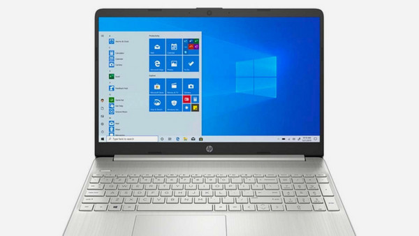 HP 15s-eq1012nv: Πρακτική οθόνη