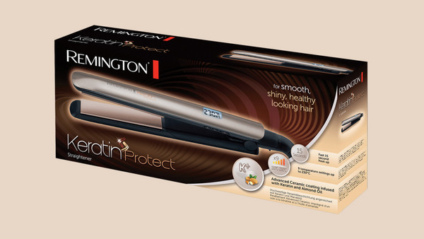 Remington S8540 Ισιωτική Μαλλιών: Γρήγορη προθέρμανση & εύκολη μετακίνηση