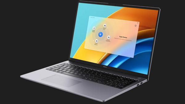 Huawei MateBook D16: Λειτουργία Super Device