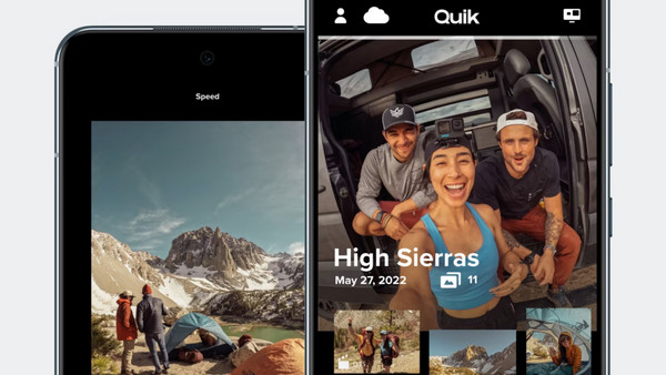 Nokia X30 5G 128GB: Εφαρμογή GoPro Quik