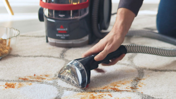Bissell SpotClean Pro 1558 Σκούπα Υγρών / Στερεών 750W με Κάδο 3.5lt: Βούρτσα & θόρυβος