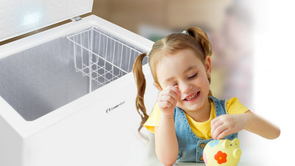 Inventor INVMCF142A Καταψύκτης Μπαούλο: Χαμηλό επίπεδο θορύβου