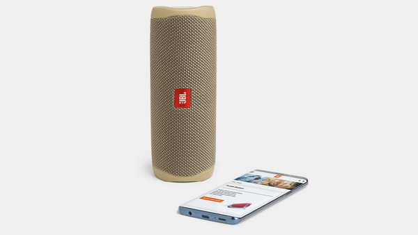 JBL Flip 5 Pink: JBL Flip 5: Ασύρματη σύνδεση & Type-C