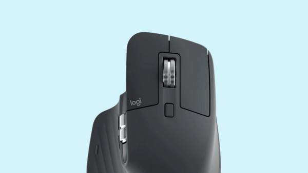 Logitech MX Master 3S Ασύρματο Bluetooth Ποντίκι Εργονομικό Graphite: Τροχός MagSpeed