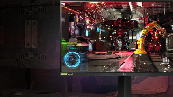 LG UltraGear 27GP850-B IPS HDR Gaming Monitor 27" 2560x1440 QHD 144Hz 1ms: Πλούσια χρώματα