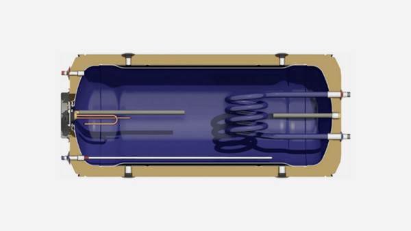 Nobel Aelios CUS Ηλιακός Θερμοσίφωνας 120lt 2m² Glass Διπλής Ενέργειας: Ρυθμιζόμενος θερμοστάτης, καπάκι & στυπιοθλίπτης