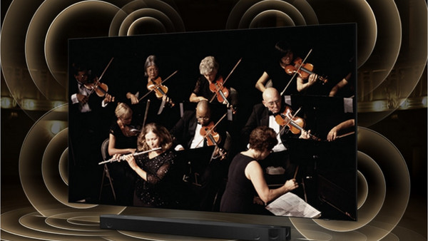 Samsung UE55BU8072U Smart Τηλεόραση 55" 4K UHD Edge LED HDR: Q-Symphony