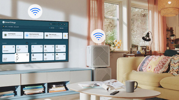 Samsung UE55BU8072U Smart Τηλεόραση 55" 4K UHD Edge LED HDR: SmartThings