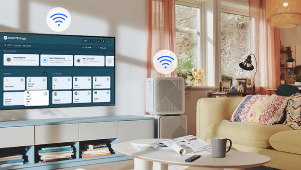 Samsung UE55BU8572U Smart Τηλεόραση 55" 4K UHD Edge LED HDR: SmartThings