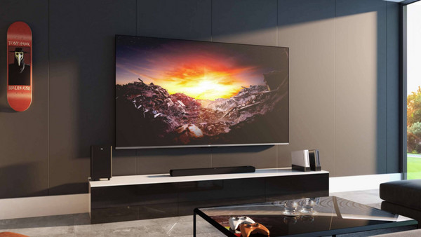 TCL 75C735 Smart Τηλεόραση 75" 4K UHD QLED HDR: Λεπτή & κομψή σχεδίαση συσκευής