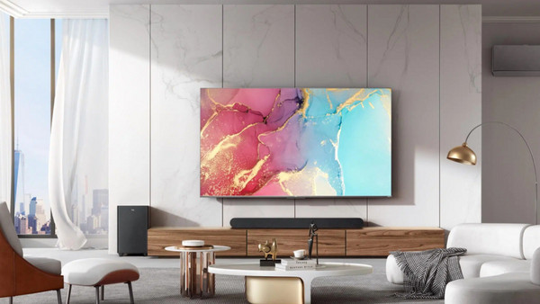 TCL 43C635 Smart Τηλεόραση 43" 4K UHD QLED HDR: Λεπτή & κομψή σχεδίαση συσκευής