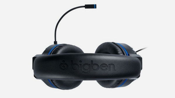 Bigben Interactive PS4 V.3 Gaming Headset Over Ear Black: Άμεση σύνδεση με το PS4